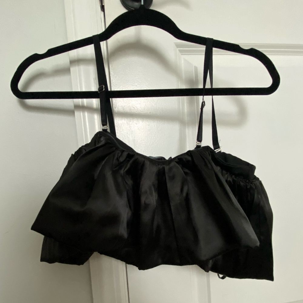 Crop Ruffle Top